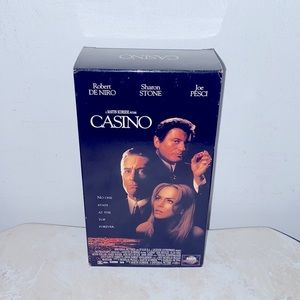 Casino VHS 📼 Martin Scorsese Picture 🎥 Robert De Niro/Joe Pesci /Sharon Stone﻿